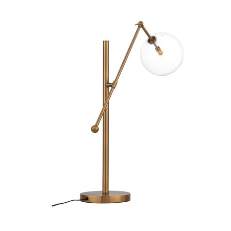 ST LUCE bedside lamp. SL1205.304.01. Sandro. 1x5 watts, G9, 4000k, 20.5x40x75 cm, brass color-11