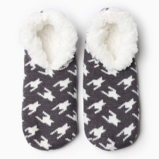 Women's socks with fur inside 