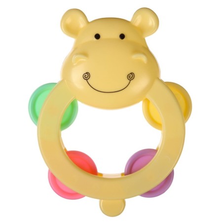 Rattle - tambourine "hippo", crush me-2