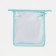Lightning cosmetic bag, green/transparent color
