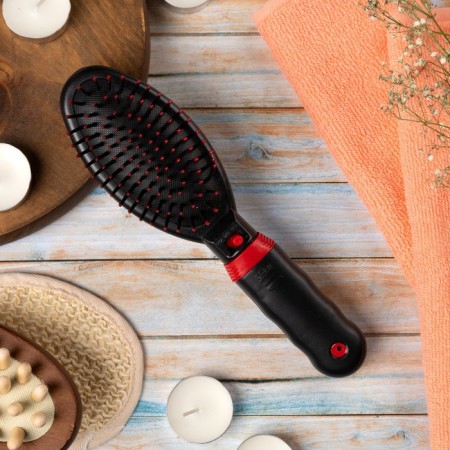 Luazon LEM-14 head massage, electric, 2 modes, 2xaa (not included), black