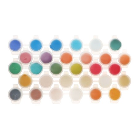 Acrylic paint, set of 30 colors x 3 ml, calligrata, in a package, frost -resistant-2