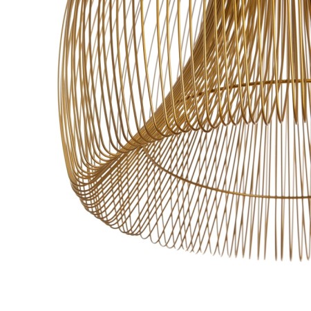 Ceiling lamp "Flop" Golden 1x40W, E27, 60x60x72 cm-5