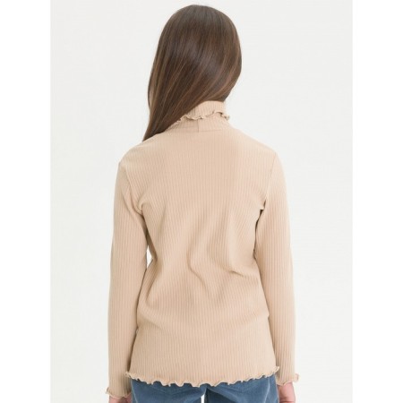 Jumper for girls, height 116 cm, sandy color-2