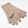Women's gloves minku "Rock", p. 23 cm, col. beige
