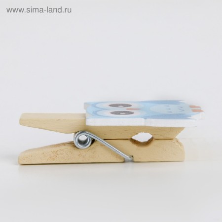 Прищепки Доляна «Совушки», 3,6 см, 8 шт-6