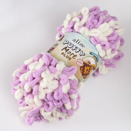 Yarn "Puffy More Plus" 100 % micropoliester 11m/250g (8003)-1