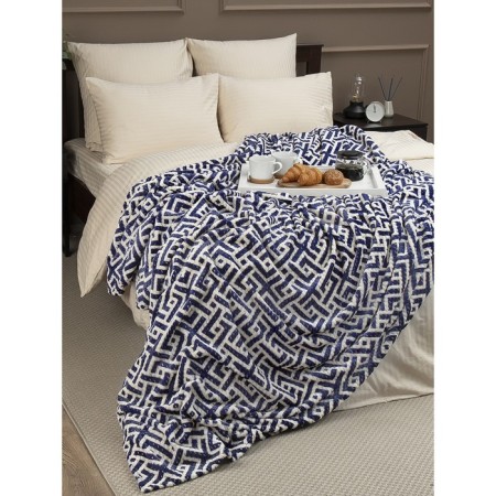 Texrepublic blanket, size 150x200 cm, blue color-8