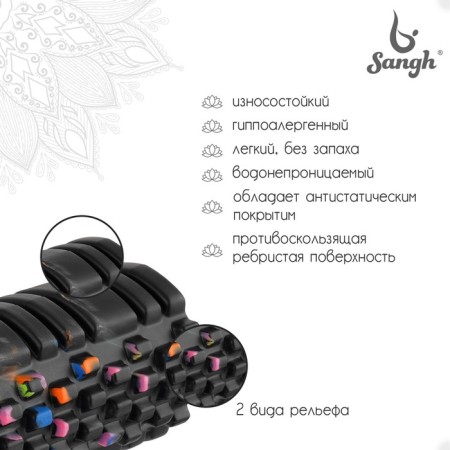 Massage roller SANGH, 30x10 cm-1
