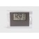 Electronic wall clock, desktop, with an alarm clock, 19.5 x 14 x 3 cm, 2 aaa, mix