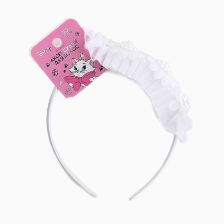 Hair rim is white, flowers, 10 cm, cats aristocrats-1