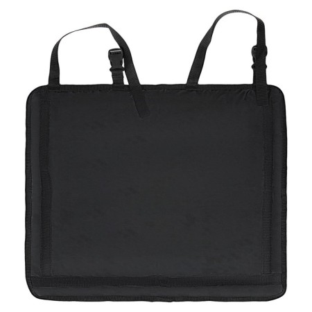 Organizer on the back of the rear seat AIRLINE, 2/3, solid, with pockets, black color is black-2