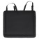 Organizer on the back of the rear seat AIRLINE, 2/3, solid, with pockets, black color is black