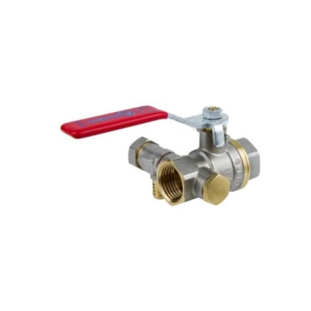 Aquasfera 1012-03, 1 ", 1", PN 25, internal thread, with a descent, lever-3