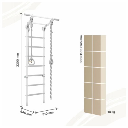 Children's sports complex DSK 3.1, Gray color-3