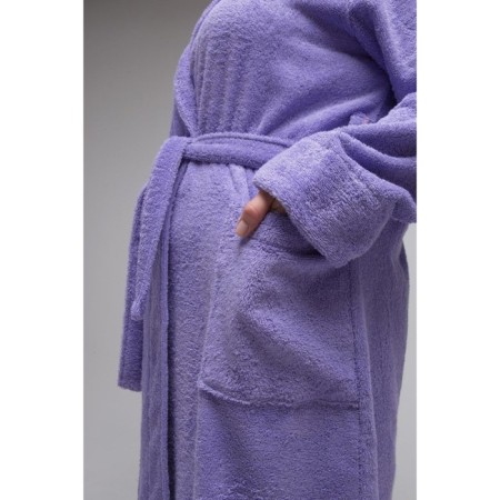 Frequencies Tainted Hood with a hood, size 64-66, lilac color-2