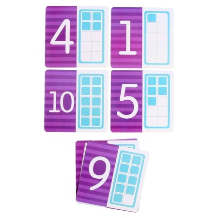 Developing set “Let's count”, foam figures, a clearing, according to the Montessori method-2