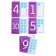 Developing set “Let's count”, foam figures, a clearing, according to the Montessori method