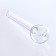 Chicken pipe, 11.5 x 3 cm, glass
