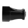 Cable socket, ABS plastic, straight line, s/h, 16a, 250b, IP20, black, 30459 4