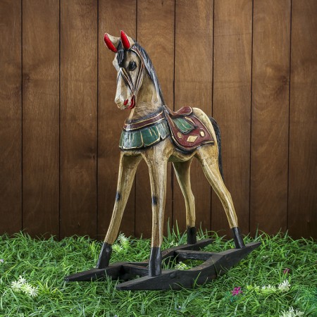 Souvenir tree "Horse rocking" 45x12x45 cm-2