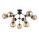 Ceiling chandelier Ambrella Light, Traditional, TR9018, 9HE14, Color Dark Coffee