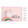 Album for drawing A5, 16 sheets on the paper clip "Magic", covered cardboard, internal block offset 100 g/m²