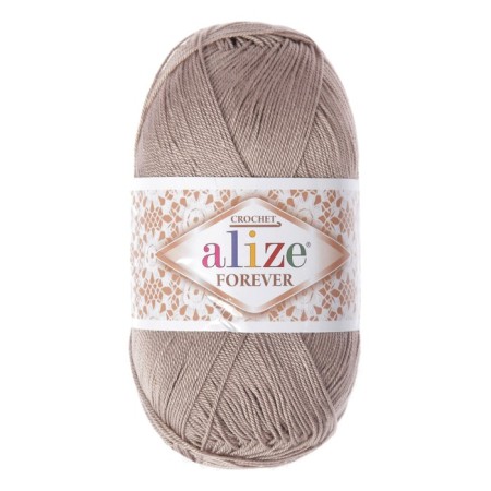 Yarn "Forever" 100% microfiber acrylic 300m/50g (167 beige)-1