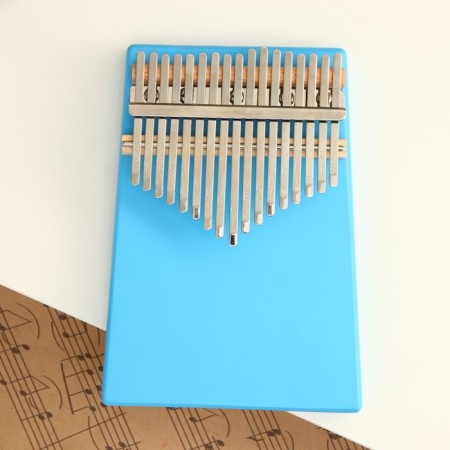Musical instrument Kalim, blue, 17 notes-2