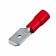 Clement flat Rexant RPI-P 1.5- (6.3)/RPIP 1.25-6-0.8 plug 6.3 mm 0.5-1.5 mm², red