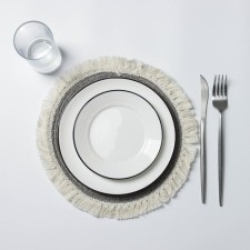 Serving napkin on the table of the shade 