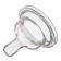 Silicone nipple, shg, Ø50mm, reinforced ring +3 months, average stream