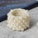 Bracelet Pearl "Winter" continuous pattern, milk color, d = 5 cm