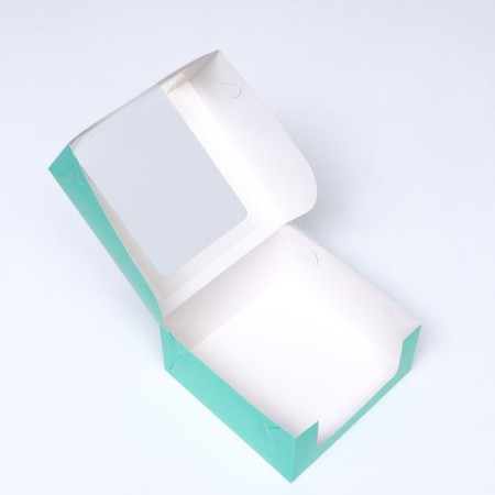 Confectionery packaging with a window, mint, 21 x 21 x 10 cm-3