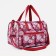 Road bag with lightning, external pocket, long belt, purple color
