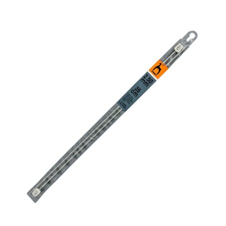 Knitting knitting needles, aluminum, 2.50 mm/35cm, 2 pcs