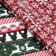 Glossy packaging paper "New Year's pattern", bilateral, 70 x 100 cm