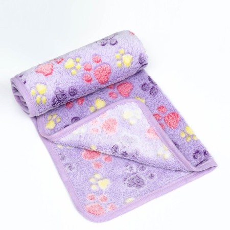 Animal blanket "With Love", 60 x 40 cm, lilac-2