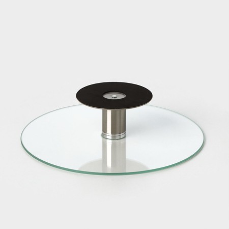 Glass stand rotating on the leg, d = 28.5 cm-3