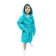 Children's robe, height 110 cm, turquoise color