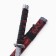 Souvenir weapon "Katana on the stand", black scabbard with a red pattern, 70cm