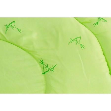 Blanket, size 140 × 205 ± 2 cm, bamboo fiber, light green-1