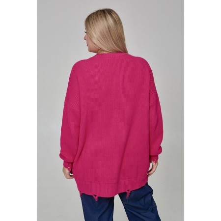 Female jumper, size 58, pink color-4