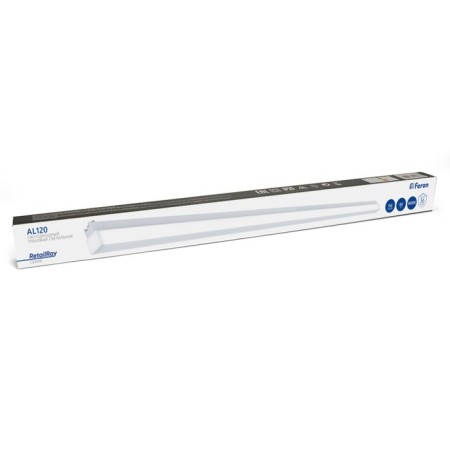 Single -phase track lamp for Feron AL120, IP20, LED, 60 W, 1200x47x77 mm, white color-7