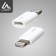 Luazon LE-015 adapter, with MicroUSB on Lightning, 1 pc, white