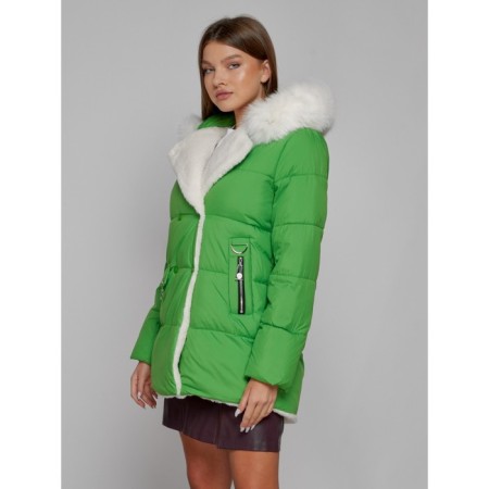 Winter jacket, size 46, green color-8