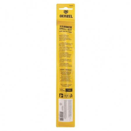 Denzel 705037, double spiral, Cobalt W-Tip, SDS Plus, 16 x 210 mm.-5