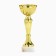 Cup 162, award figure, gold, stand stone, 17.8 x 7 x 5 cm.