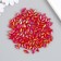 Beads for creativity Plastic "Rhombus Crystal Red Hologography" set 20 grams 0.6x0.6x1.2 cm 989630