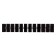 Klemile screw block KV-35 10-35, current 80 A, polypropylene black Rexant (10 pcs.